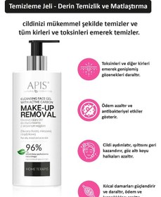 Resim Apis Natural Hyaluronik Asit İçeren Nemlendirici Yüz Temizleme Jeli 300 ML 