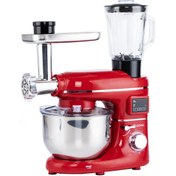 Resim Yasomi Sm 1504BML Beyaz LED Ekranlı Kıyma Çekme Aparatlı ve Blender Hamur Yoğurma Makinesi 1500W (Yasomi Türkiye Garantili ) 