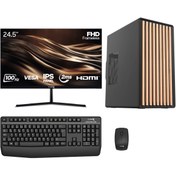 Resim TURBOX Tx7845 i7 9700 16GB DDR4 256GB NVMe SSD 24.5 inç FHD 100Hz Monitör Masaüstü Ofis Hazır Sistem 