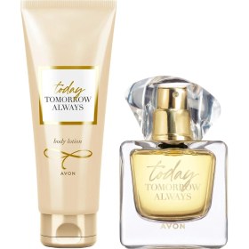 Resim Avon Tta Today Kadın Parfüm ve Vücut Losyonu Seti 50 ml EDP Lüks Hediyelik Paket 