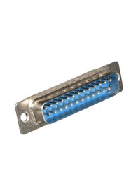 Resim 25 Pin Erkek D-Sub Konnektör+Kapak 