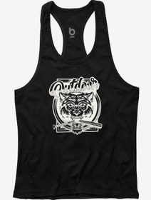 Resim BLUU Outdoorwild Fitness Gym Tank Top Sporcu Atleti 