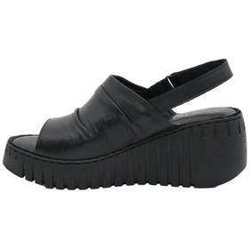 Resim Venüs 24340250y Dolgu Topuk Yumuşak Deri Kadın Sandalet 001 