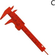 Resim Xiyu Shop C Stili Sıcak Satış Ini Manuel Ölçüm Plastik Sürgülü Sürmeli Kumpas Ölçer Ölçü Aleti Cetvel Mikrometre (Yurt Dışından) 