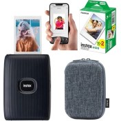 Resim Fujifilm Instax Mini Link 2 Akıllı Telefon Yazıcısı 20'li Film ve Çantalı Seti 1 