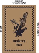 Resim duha trend 35x50 120 Gr. Kraft Kağıt Oto Paspası Beşiktaş 100 Adet 