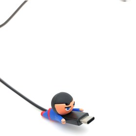 Resim SPELT Şarj Kablosu Kablo Ucu Koruyucu Koruma Kaplama Figür 