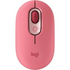 Resim Logitech POP Emoji 910-006548 Pembe Sessiz Optik Kablosuz Mouse - Teşhir 