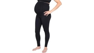 Resim Secret Moda Siyah Dikişsiz Soft Hamile Taytı 