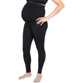 Resim Secret Moda Siyah Dikişsiz Soft Hamile Taytı 