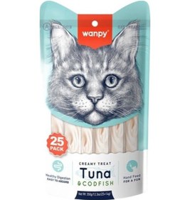 Resim Ton&morina Balıklı Krema Kedi Ödülü 25x14 Gr 