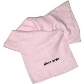 Resim Pierre Cardin Pembe Çok Amaçlı %100 Pamuklu Müslin Bebek Battaniyesi 303745 Pembe 