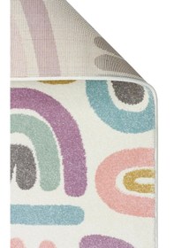 Resim Eko Kids Kds 20 Pastel Hav Toz Vermez Çocuk Halısı Çok Renkli 