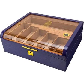 Resim Lubinski Gastro Camlı Humidor Puro Kutusu Mor Lake 200s 