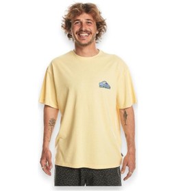 Resim Quiksilver Eqyzt07654 Take Us Back Logo Ss Sarı Erkek T-shirt Sarı 