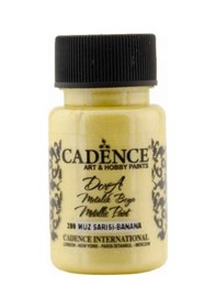 Resim Dora Metalik Boya 50ml Kanarya Sarısı 199 