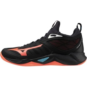 Resim MIZUNO Wave Dimension Erkek Voleybol Ayakkabısı Siyah 