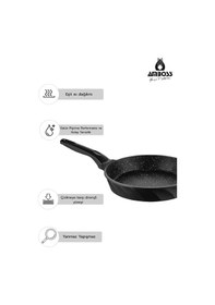Resim Manifest 2 Parça Döküm Titanyum Kaplama Tava Seti 18-22 Cm Siyah 