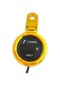Resim Rizoma Dijital Voltmetre Kırmızı Led Yuvarlak Model 