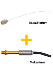 Resim Apex Detay Temizlik Tabancası Bilyeli Mekanizması ve Kılcal Hortumu 2 Parça Set uyumlu 