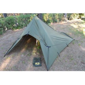 Resim Bushlove Bushcraft Tarp Tente 4m 3m Haki 