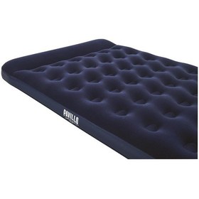 Resim Bestway Pavillo Queen Flocked Air Bed Çift Kişilik Şişme Kamp Yatak Lacivert Lacivert 