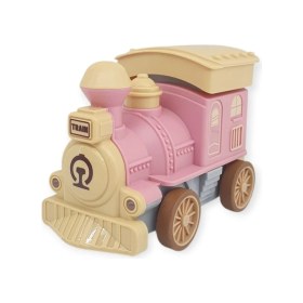 Resim Oyuncak Tren Işıklı Sesli Bas Gitsin 14CM - Pembe - 8068A 