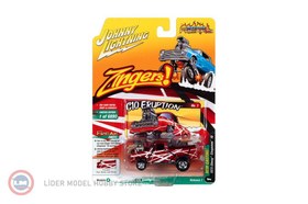Resim 1:64 Johnny Lightning 1973 Chevrolet Cheyenne 10 Pickup Truc - Zinger 