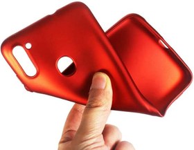 Resim GPACK Xiaomi Redmi Note 9s ile uyumlu Kılıf Premier Silikon Esnek Koruma, Mürdüm 