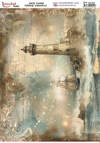 Resim Pirinç Dekopaj Kağıdı 30x42cm Pt-2215 
