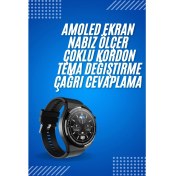 Resim Allzey 2025 Model Yeni Nesil Gps Uyumlu Uyku Takibi ve Sağlık Takibi Spor Modları 