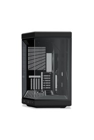 Resim Hyte Y70 Pitch Black Temperli Cam USB 3.2 E-Atx Dual Chamber Mid Tower Gaming Kasa (CS-HYTE-Y70-B) 