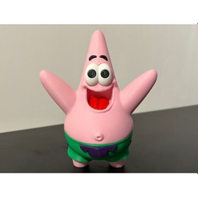 Resim Patrick Star Dekoratif Deniz Yıldızı Figür Renkli Masa Üstü Biblo 