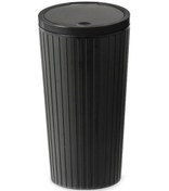 Resim Cbtx Dm-143 Abs + Pp Çok Yönlü Kapaklı Araç Depolama Kutusu Otomatik Araç Çöp Kovası Tamamı Siyah 