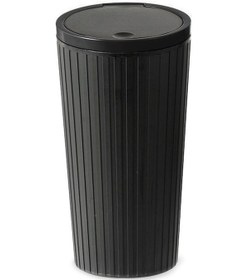 Resim Cbtx Dm-143 Abs + Pp Çok Yönlü Kapaklı Araç Depolama Kutusu Otomatik Araç Çöp Kovası Tamamı Siyah 