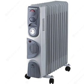 Resim Skytech St-11400 2500 W Termostatlı 11 Dilim Elektrikli Zemin Tipi Yağlı Radyatör 