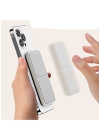 Resim Rock P83 5000 Mah Pd 20w Magsafe Uyumlu Standlı Powerbank Siyah 