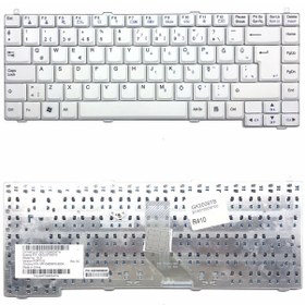 Resim LG Uyumlu R460 Klavye - Türkçe Beyaz 