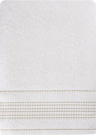 Resim Ladın Pamuk Banyo Havlusu 70x140 Krem 