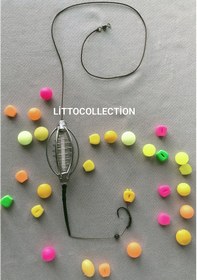 Resim Gezer Yaylı Leadcore'lu Sazan Rig Takımı Tek Sarı Esp Mısırlı 