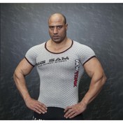 Resim Big Sam Zırh Desenli Fitness Tişört 2881 