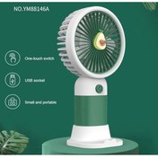 Resim qasul Mini Fan Masaüstü Taşınabilir Telefon Stantlı Vantilatör 2si 1 Arada Taşınabilir Masaüstü Fan 