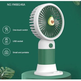 Resim qasul Mini Fan Masaüstü Taşınabilir Telefon Stantlı Vantilatör 2si 1 Arada Taşınabilir Masaüstü Fan 