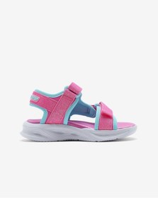 Resim Skechers Sola Glow Sandal Büyük Kız Çocuk Pembe Işıklı Sandalet 303024l Hpaq Pembe 