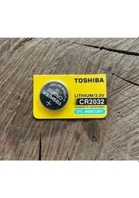 Resim Toshiba Lityum Pil Cr2032 Araç Kumanda Pili 3 Volt 