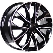 Resim EMR-17129-06 7.0x17"-5x100 ET40 57.1 Black Diamond Jant (4 Adet) 