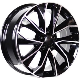Resim EMR-17129-06 7.0x17"-5x100 ET40 57.1 Black Diamond Jant (4 Adet) 