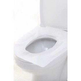 Resim Klozet Kapak Örtüsü Kağıdı - Beyaz - 200'LI Paket 