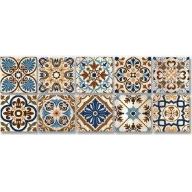 Resim Tink Kendinden Yapışkanlı Karma Fas Desenli Pvc Karo15X15 CM 10'lu Paket 