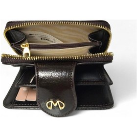 Resim 13x9x3 -matmazel Kadın Cüzdan-203210405 Kahverengi 